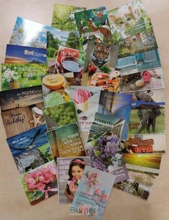 Ansichtkaarten A6 mixpakket 32ex