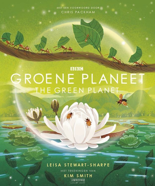 Groene planeet. The green planet
