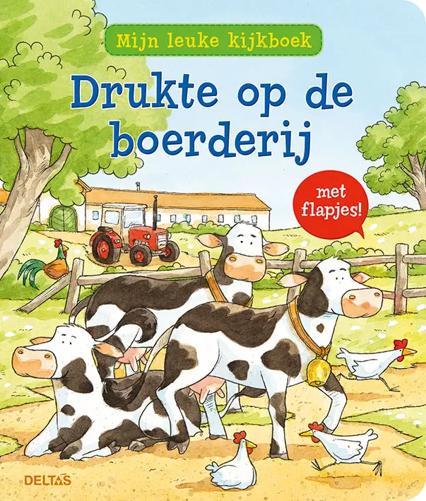 Drukte op de boerderij