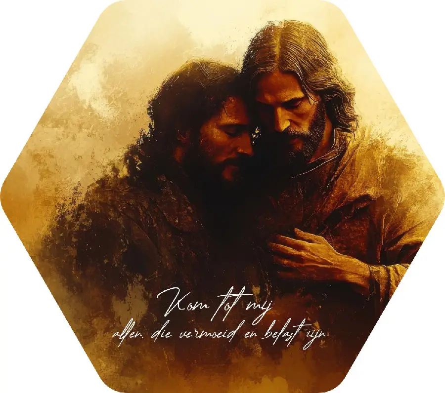 Kom tot mij. Maat M 25cm