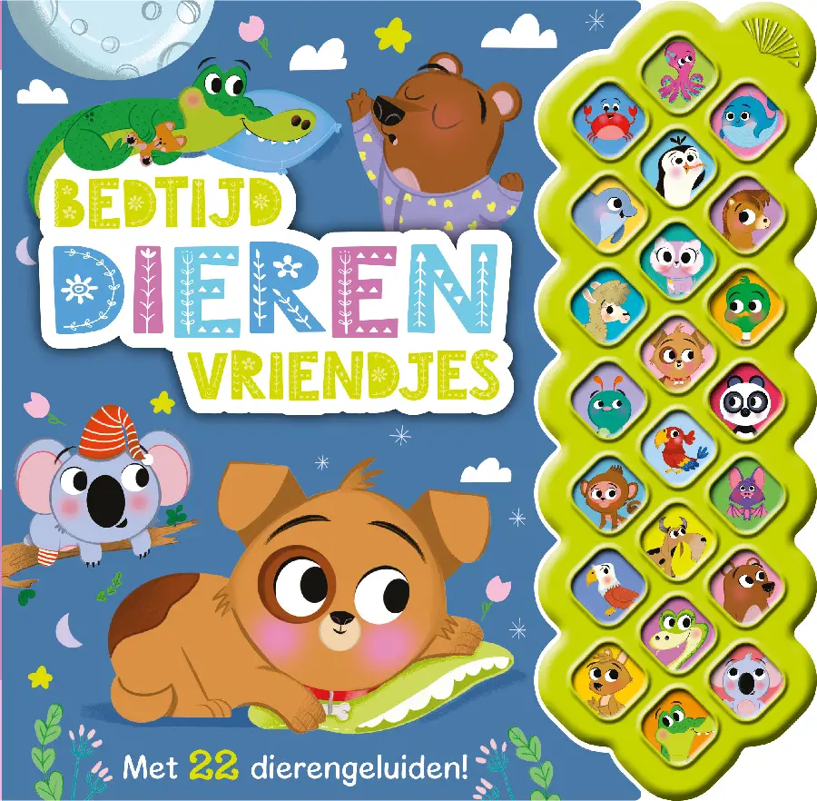 Bedtijd dierenvriendjes - geluidenboek