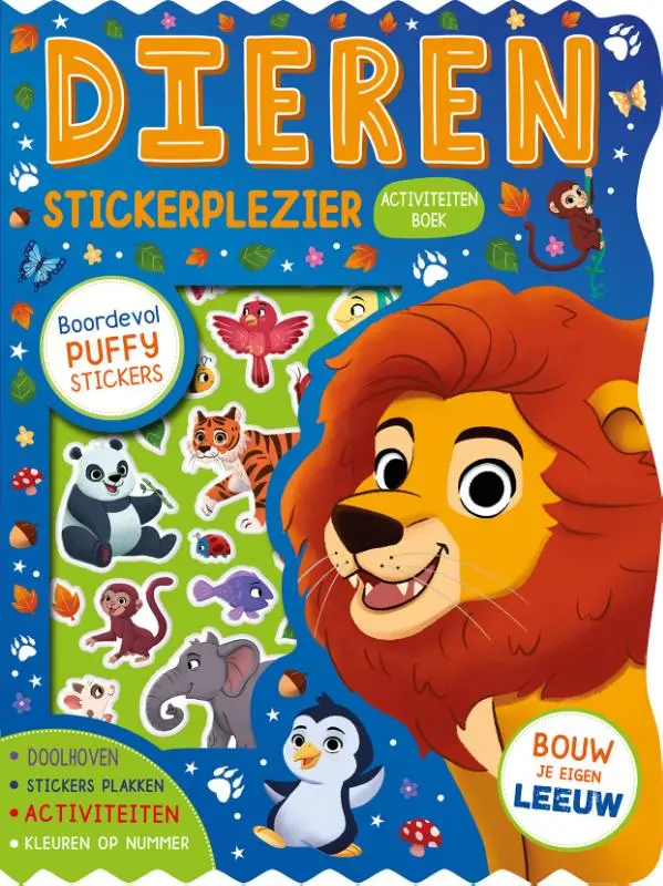Dieren Stickerplezier activiteitenboek