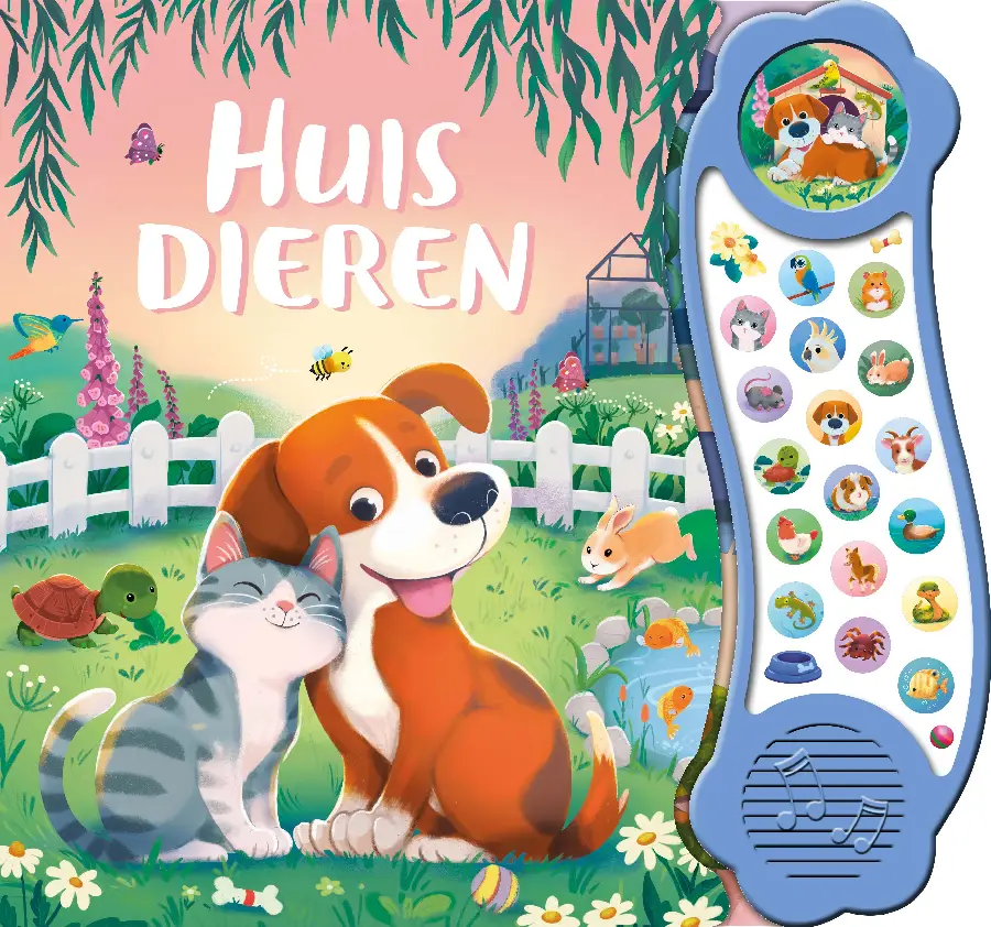 Huisdieren - 18-geluidenboek