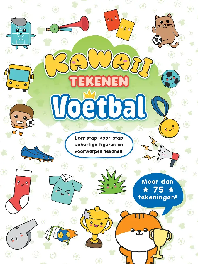 Kawaii tekenen voetbal