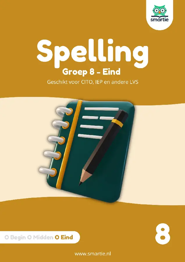 Spelling / groep 8 - eind