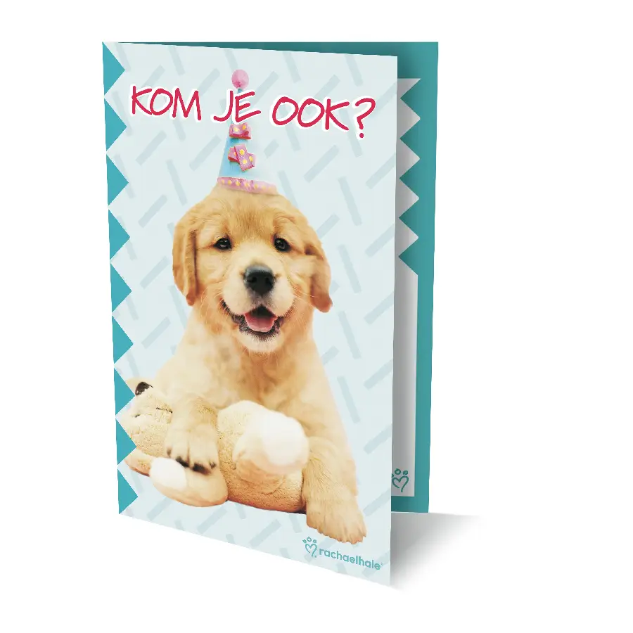 UITNODIGINGEN RACHAEL HALE PK 882 HONDJE / 6X3,96 - FSC MIX CREDIT