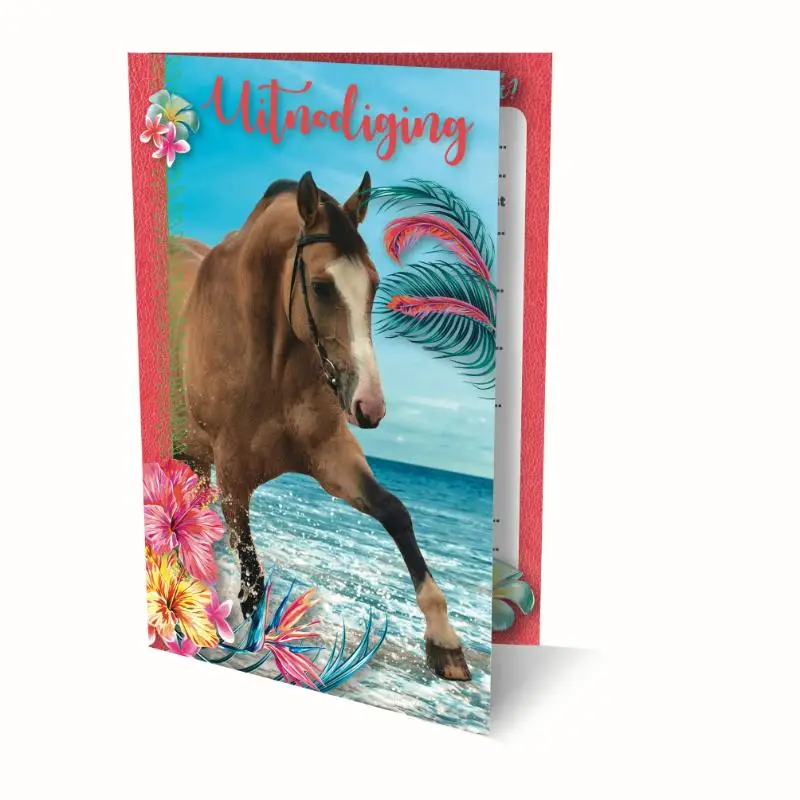 UITNODIGINGEN RACHAEL HALE PK 908 PAARDEN / 6X3,95 - FSC MIX CREDIT