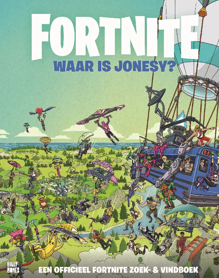 Waar is Jonesy? Een zoek- en vindboek!