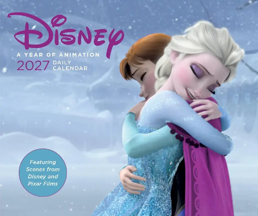 Disney A Year of Animation 2027 Daily Calendar