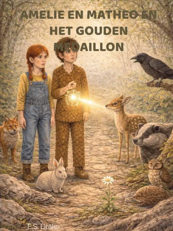 Amelie en Matheo en het gouden Medaillon