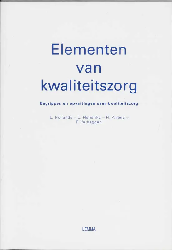 Elementen van kwaliteitszorg