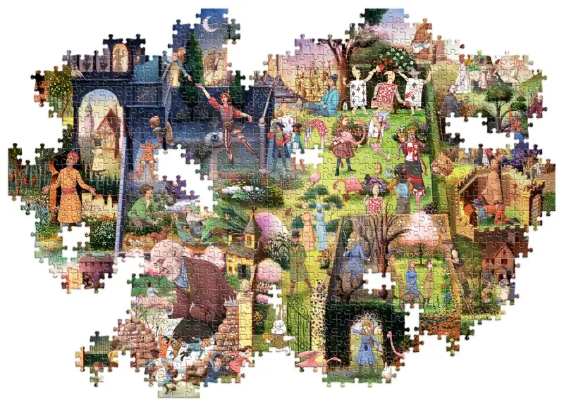 A Book Lover's Garden 1000 Piece Puzzle