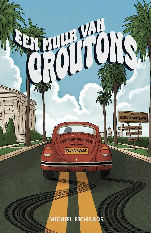 Een muur van croutons