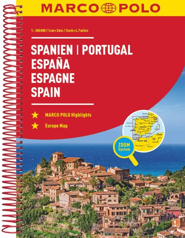Marco Polo Wegenatlas Spanje & Portugal