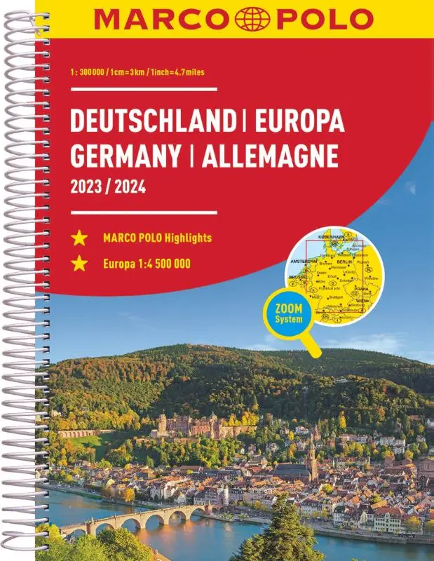 Marco Polo Wegenatlas Duitsland 2024/2025