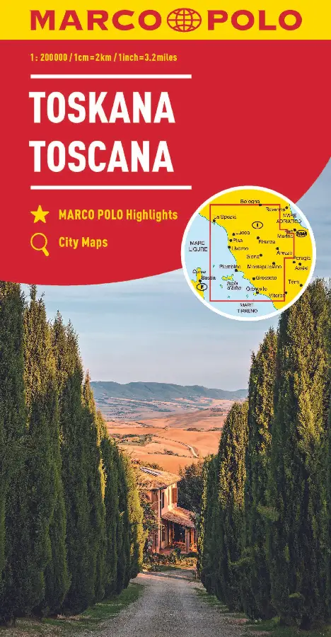 Marco Polo Wegenkaart 07 Toscane