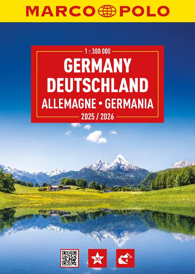 Duitsland-Europa Wegenatlas 25/26 MP