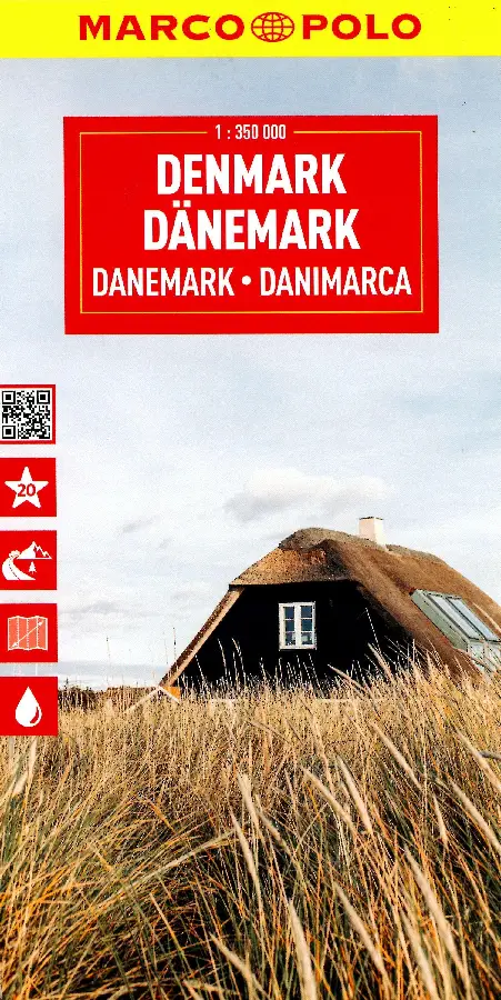 Marco Polo Wegenkaart Denemarken