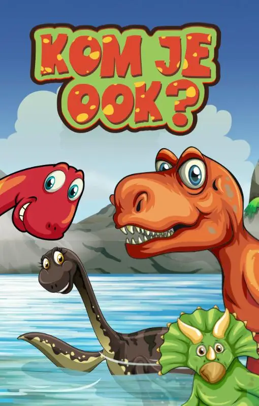 Dinosurus 2 uitnodiging PK 932 / set van 6