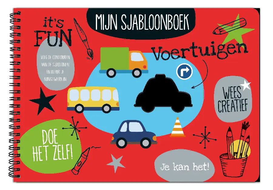 Mijn sjabloonboek - Voertuigen