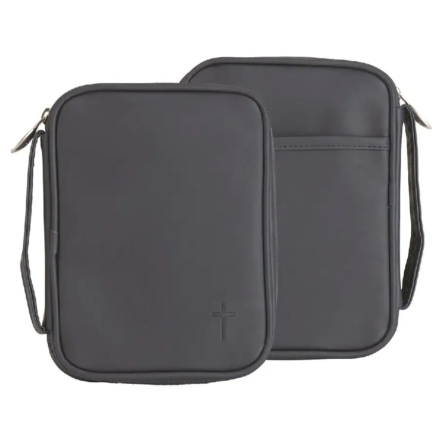 Matte vinyl biblecover compact navy