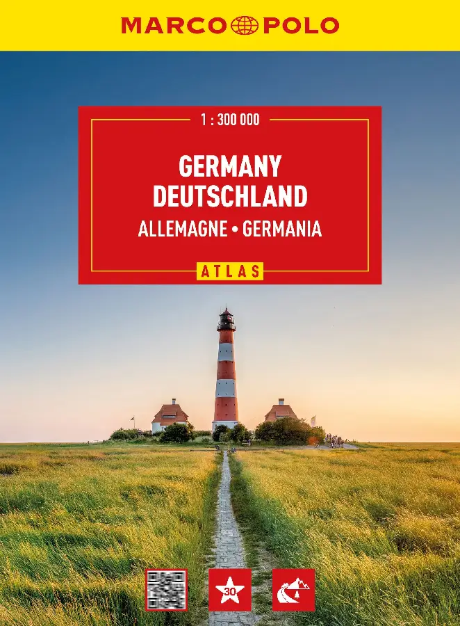 Duitsland Wegenatlas 27/28 Marco Polo
