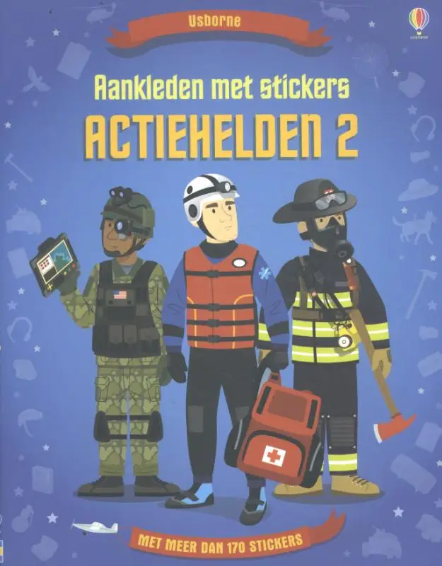 Aankleden met stickers - Actiehelden II