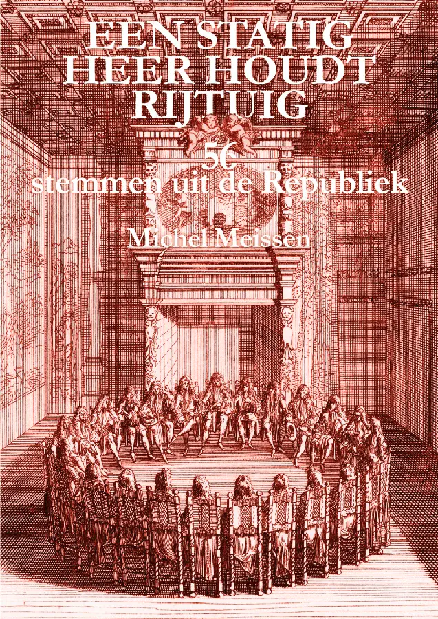 Een statig heer houdt rijtuig