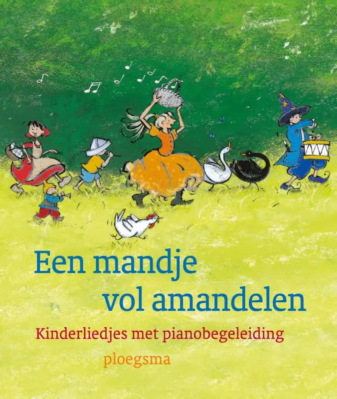 Mandje vol amandelen