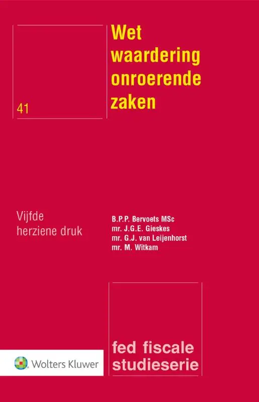 Wet waardering onroerende zaken