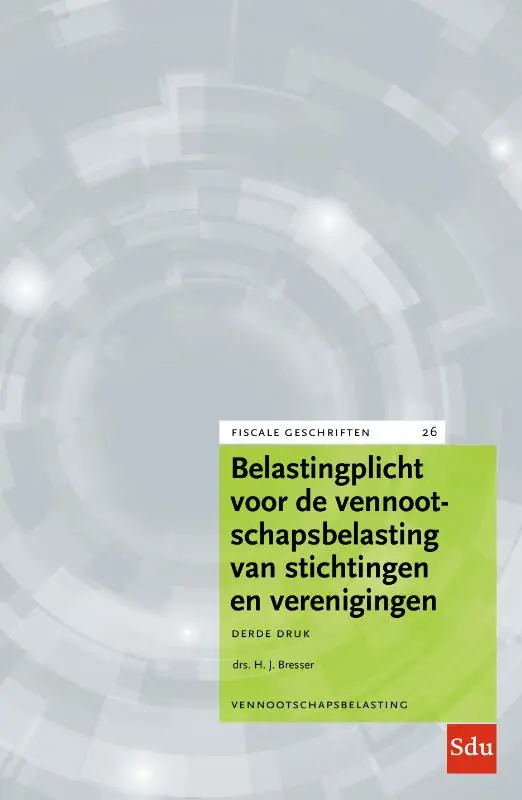 Belastingplicht voor de vennootschapsbelasting van stichtingen en verenigingen