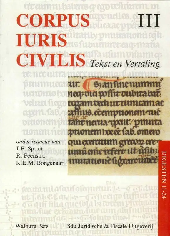 Corpus Iuris Civilis / III Digesten 11-24