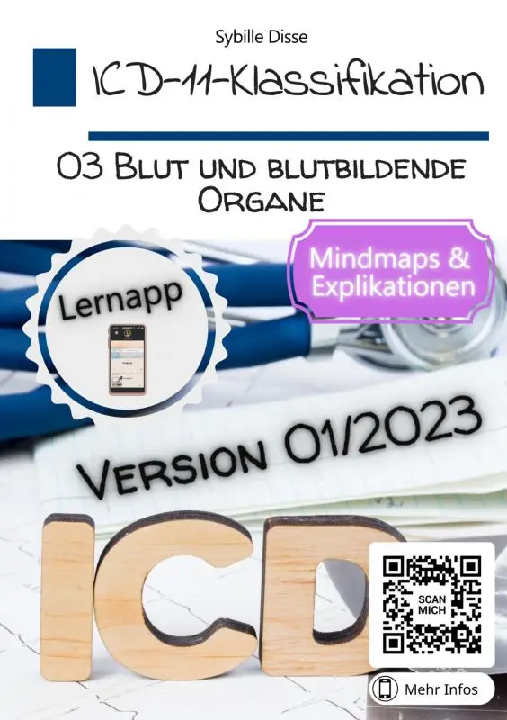 ICD-11-Klassifikation 03: Blut und blutbildende Organe