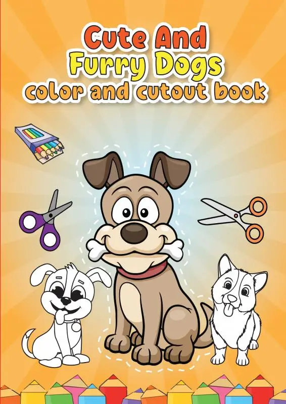 Dogs color and cutout