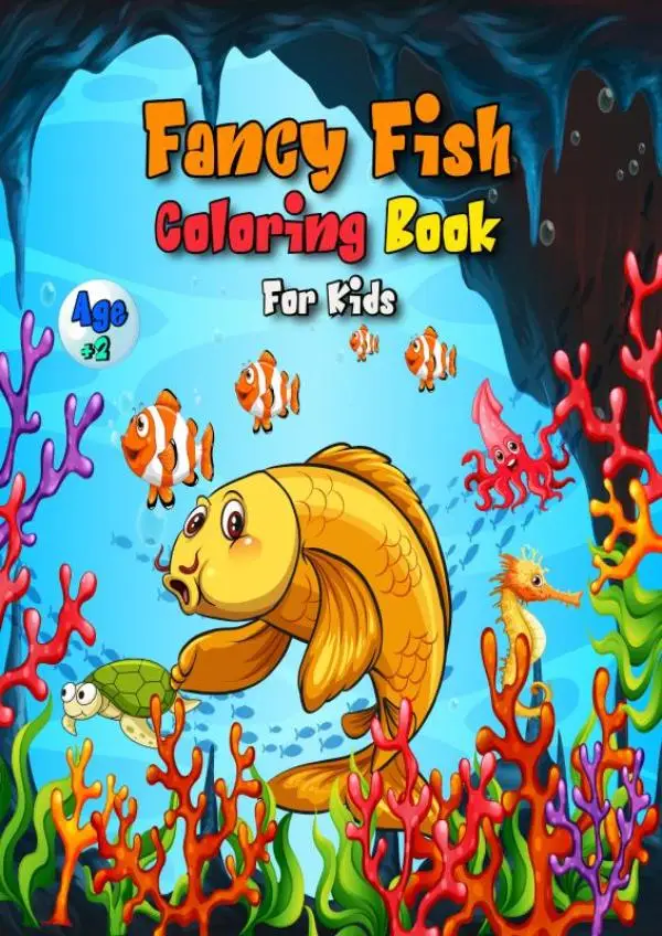 Fancy Fish Coloring Book