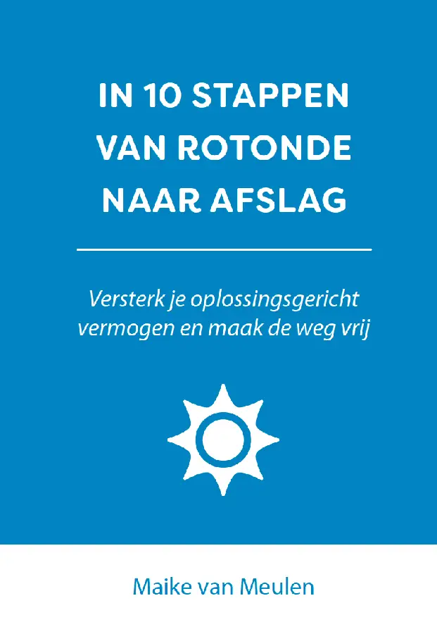 In 10 stappen van rotonde naar afslag