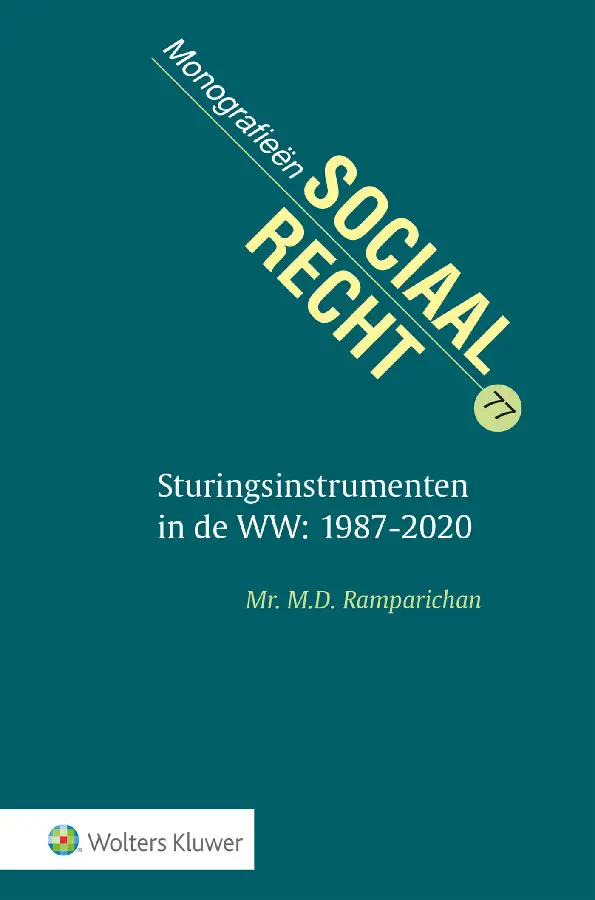 Sturingsinstrumenten in de WW: 1987-2020