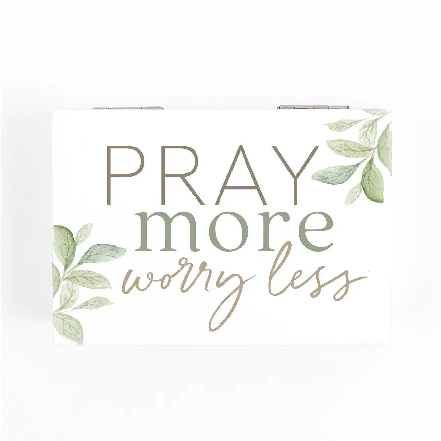 Pray more worry less