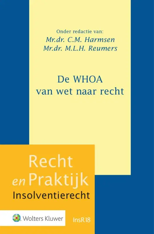 De WHOA van wet naar recht