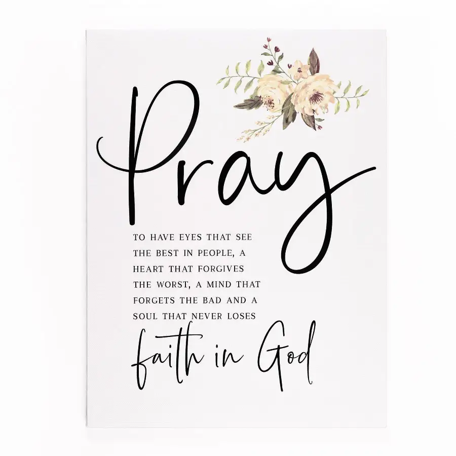 Pray to have the eyes that see