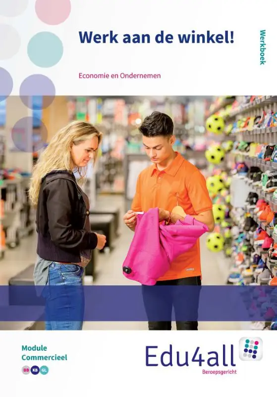 module Commercieel / Werk aan de winkel! / Werkboek