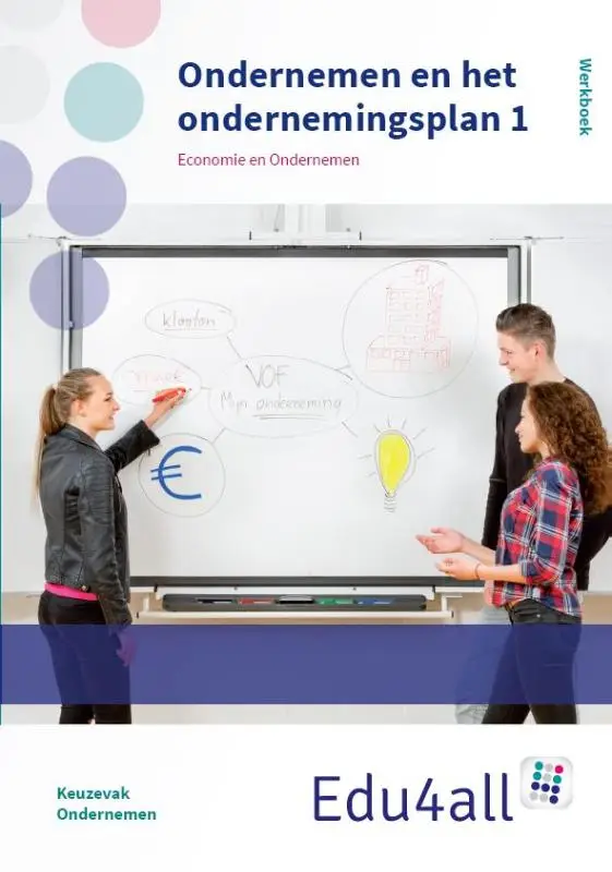 1 Ondernemen / Ondernemen en het ondernemingsplan / Werkboek