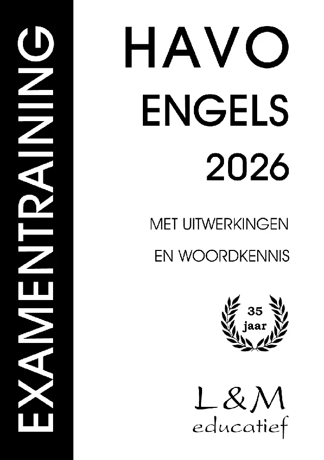 Examentraining / havo Engels 2026