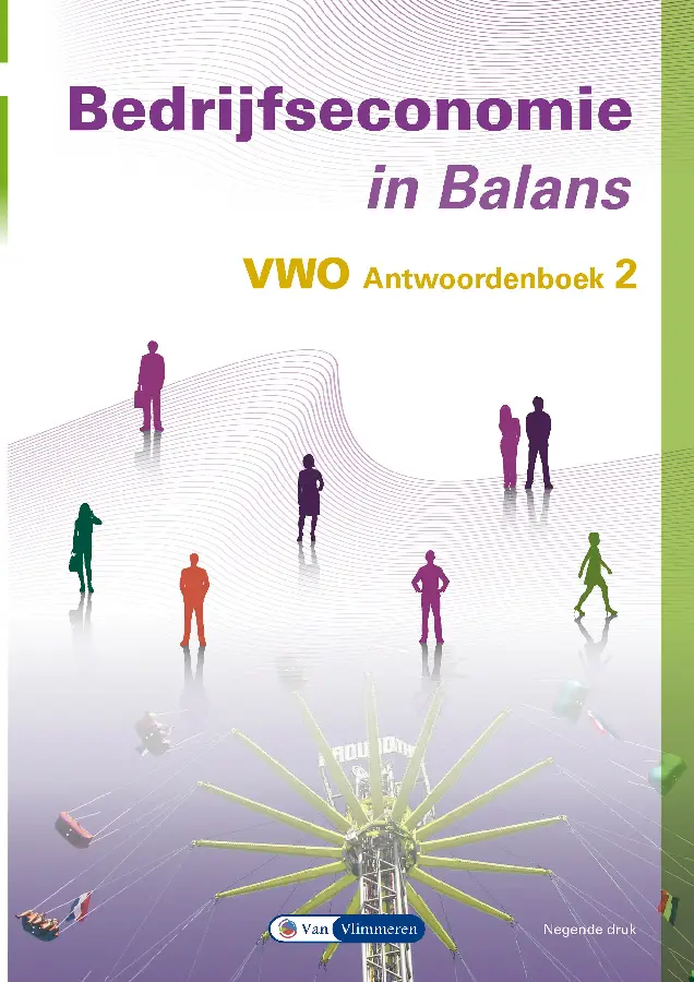 Vwo / Bedrijfseconomie in Balans / Antwoordenboek 2