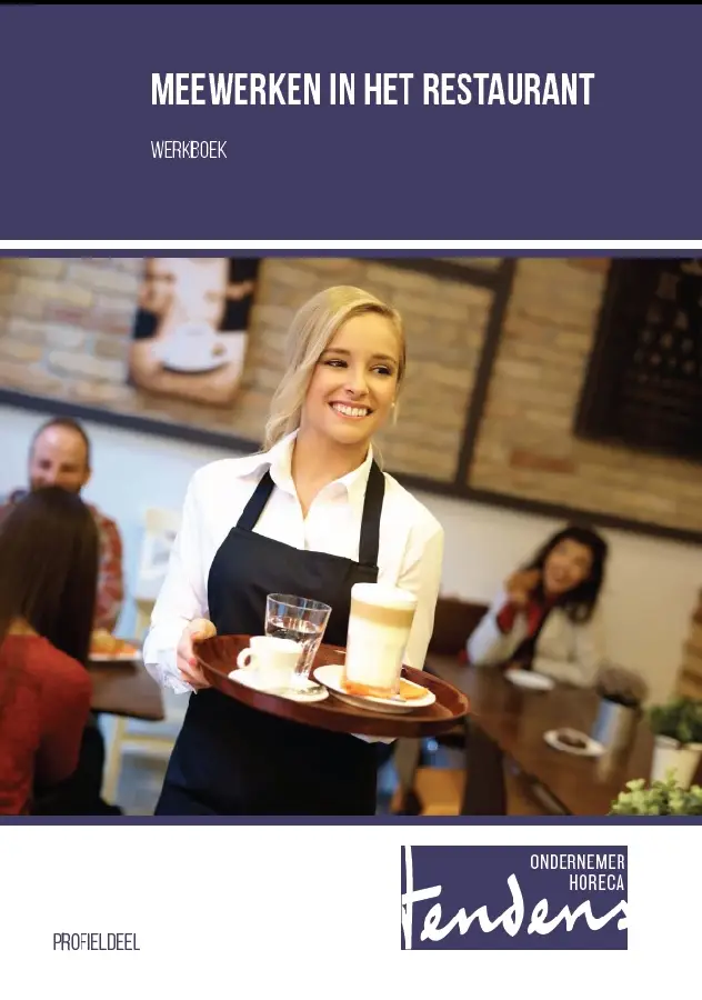 Meewerken in het restaurant