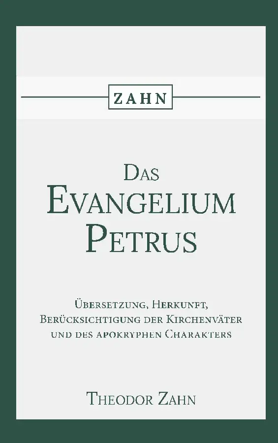 Das Evangelium des Petrus