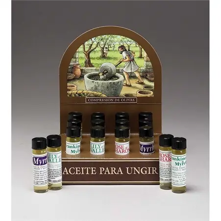 Display anointing oil ass 3 scents set12