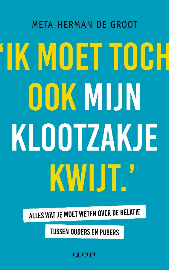 Ik moet toch ook mijn klootzakje kwijt