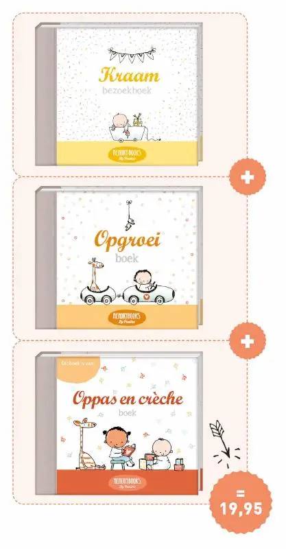 Pauline Oud-Memorybooks - Voordeelpakket - Kraam, oppas, en opgroei