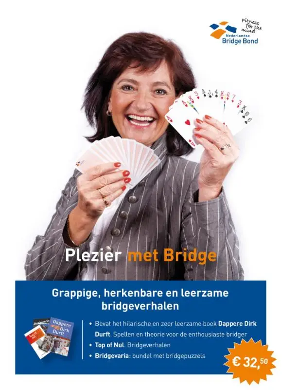 Plezier met bridge / Dappere Dirk Durft Top of nul Bridgevaria